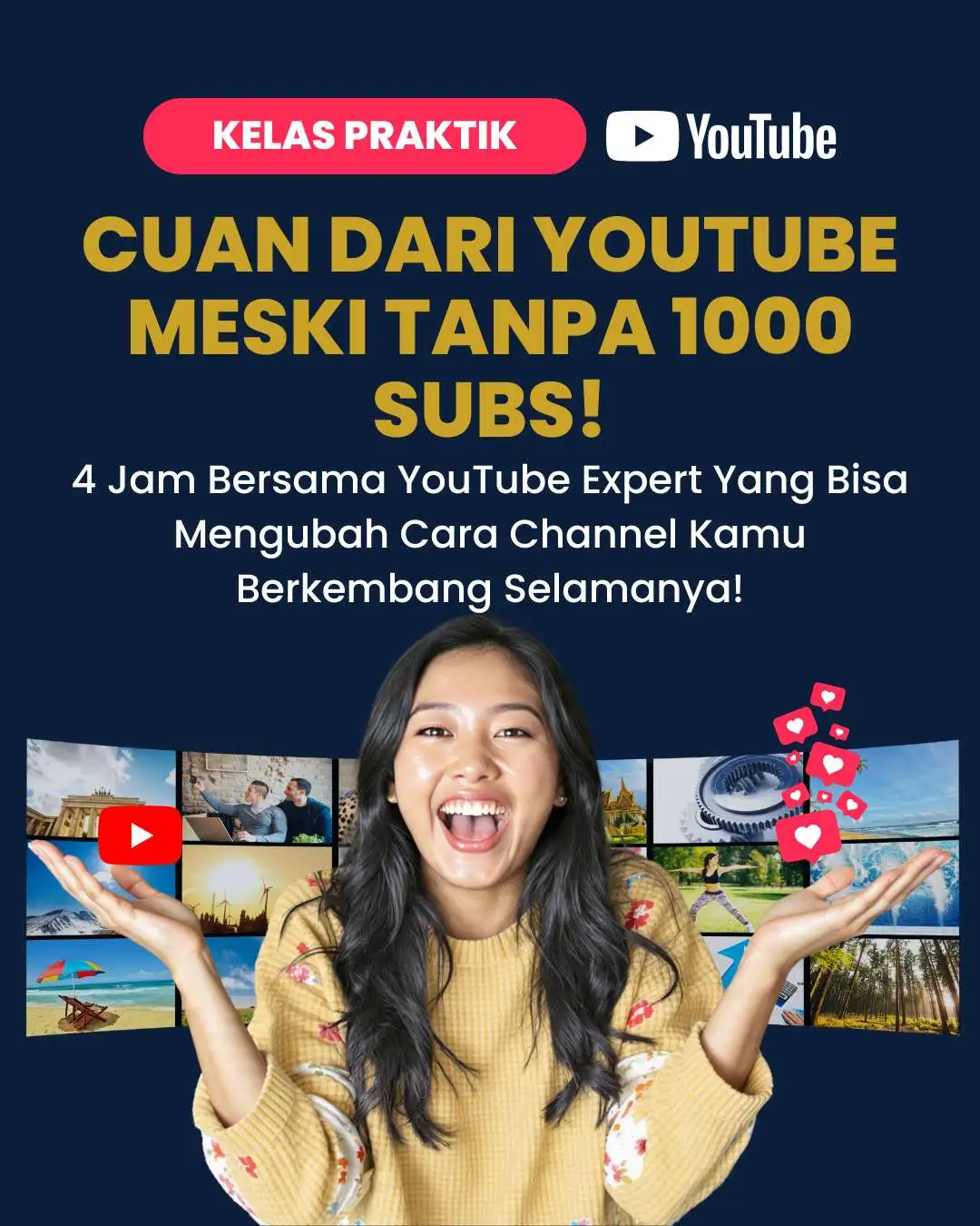 kelas cuan di youtube
